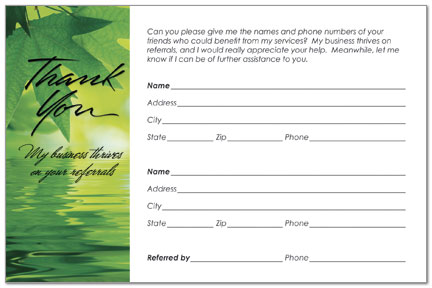 Referral Request Postcard X58P-Z