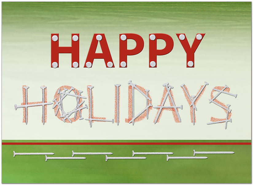 Holiday Construction Card H1295U-AA