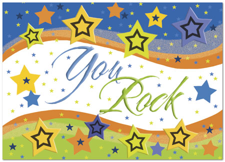 Star Wave Employee Appreciation Card D2099D-Y