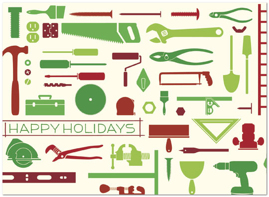 Holiday Tools Card D2213U-A