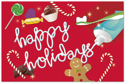 Holiday Treats Postcard D2221P-B