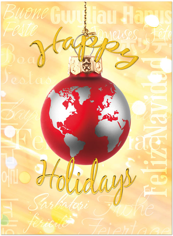 World Holidays Card H3172U-AA