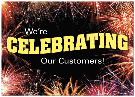 Celebrating Our Customers Card D4093D-Y