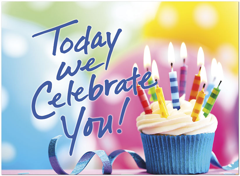 Celebrate Cupcake Birthday Card A1414U-Y