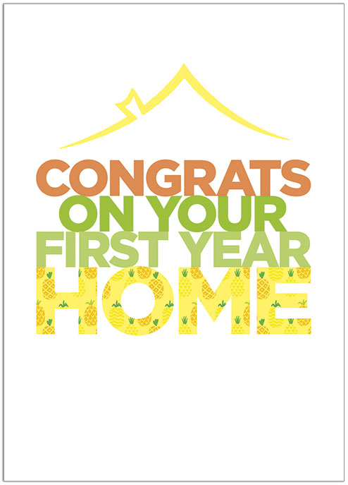 Home Congrats Card D1449D-X