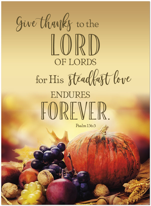 Bountiful Psalm Card H1684U-A