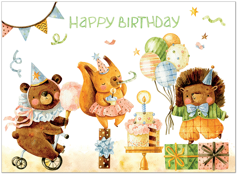 Birthday Circus D2513U-Y