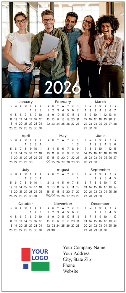 Custom Mini Calendar D3318Q-AAA