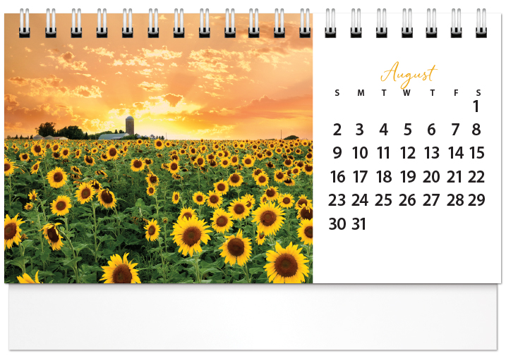 Scenic Seasons Tent Calendar SS2026