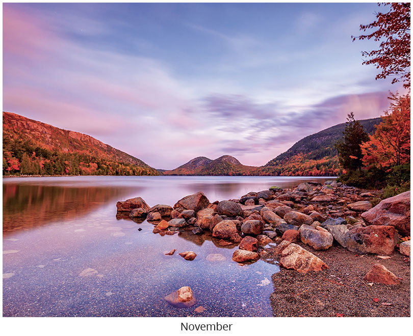 Scenic Seasons Wall Calendar DWP1126