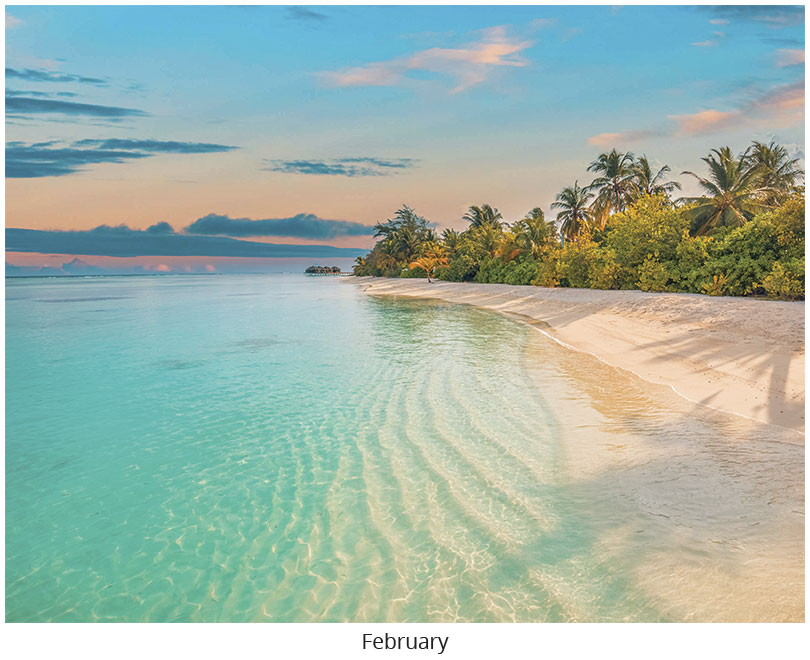 Scenic Seasons Wall Calendar DWP1126