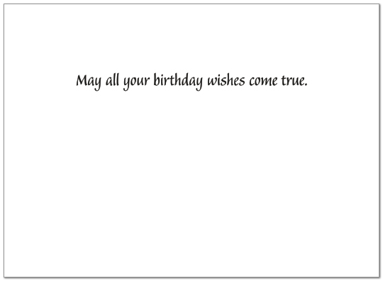 Magic Toothbrush Birthday Card 196U-Y