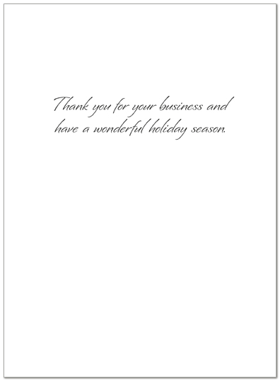 Tooth Ornaments Holiday Card H1316U-A