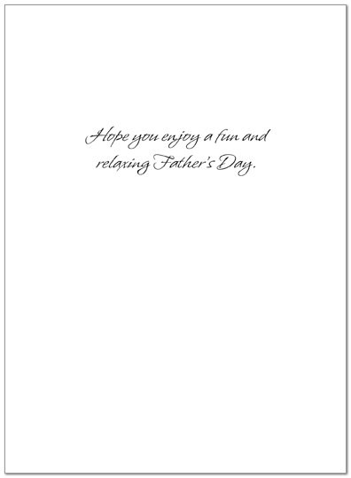 Father's Day Beach Card A3060U-Y