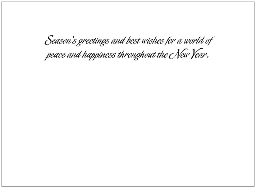 Stars and Stripes Holiday Card H5195U-AA