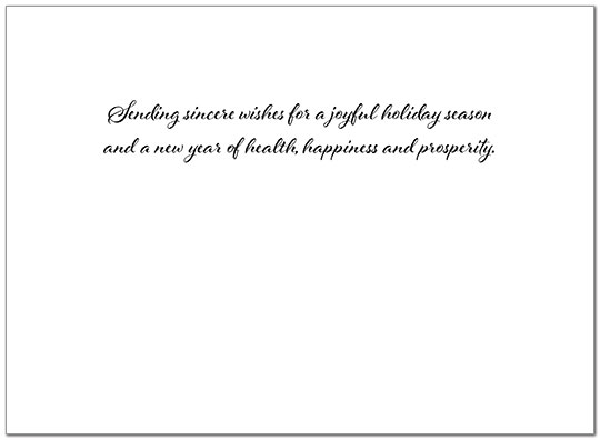 Financial Holiday Card H8208U-AA