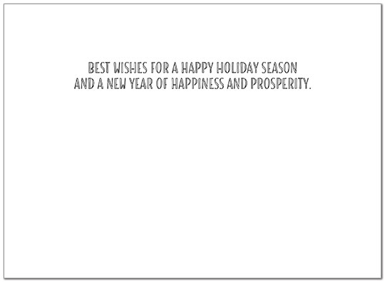 Legal Snowflakes Holiday Card H8216U-AA