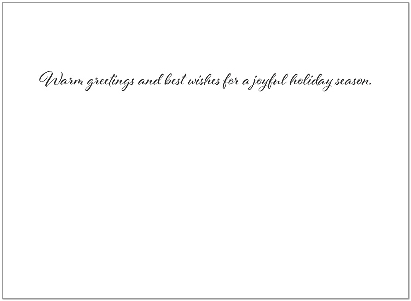 White Sand Holiday Card H9186U-A