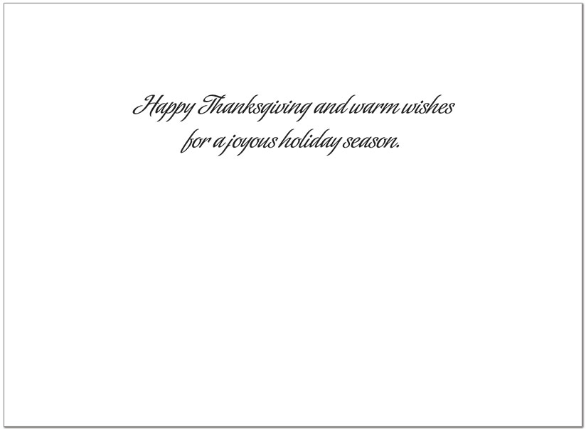 Panels of Fall Thanksgiving Card H1482U-A