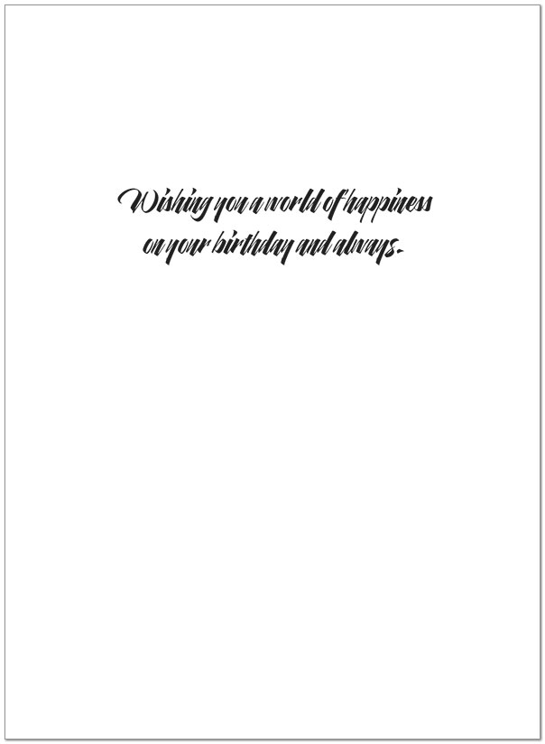 Patriotic Wish Birthday Card A1614U-Y