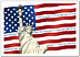 Patriotic Note Card 553D-Y