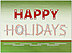 Holiday Construction Card H1295U-AA