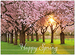 Spring Morning Card A3053U-Y