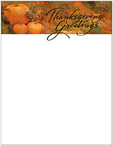 Pumpkin Letterhead D3110L-B