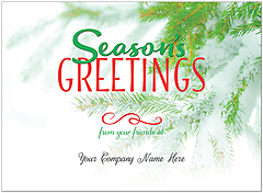 Greenery Name Card D8232U-4B