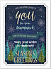 Seasonal Teamwork Holiday Card H9178U-AA