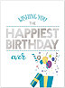 Happy Surprise Birthday Card A1411U-X