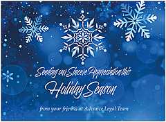 Sincere Appreciation Name Card D2851U-4B