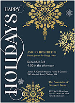 Midnight Blue Invitation D2857U-4B