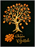 Gold & Copper Tree H2768V-4A