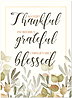 Thankful Grateful Blessed H2777U-A