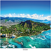 Scenic Beaches Wall Calendar DWM1425