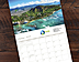 Scenic Beaches Wall Calendar DWM1425